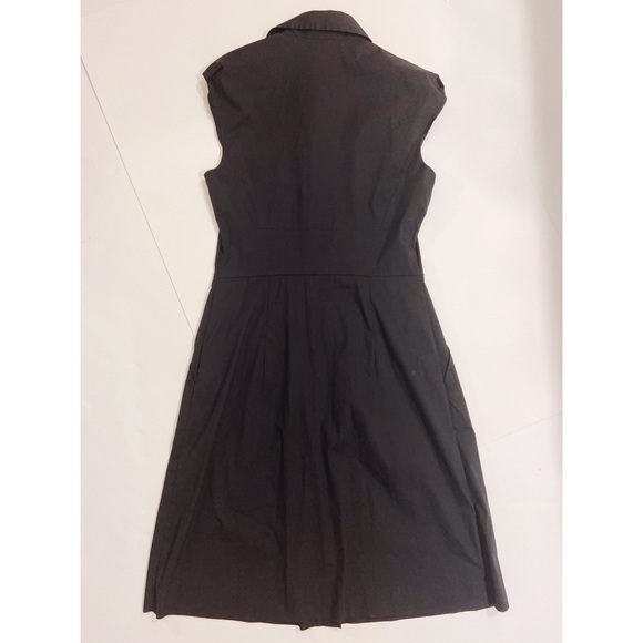Theory Cotton Button Down Shirt Dress - Picture 3 of 5